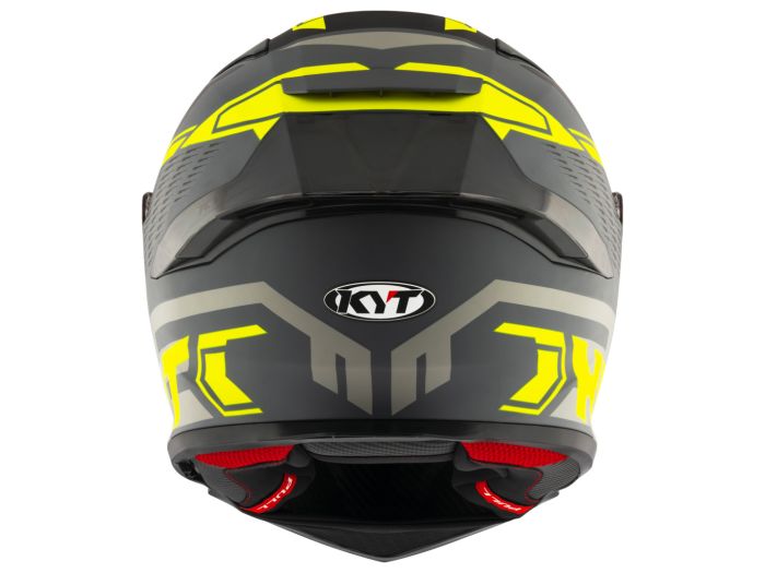 dark yellow motorcycle helmet HAX Full Face with Dual Rear Wing and Pinlock Ready DOT Approved Get your unique full K7 MPLK GLIMPSE MATT BLACK/YELLOW
