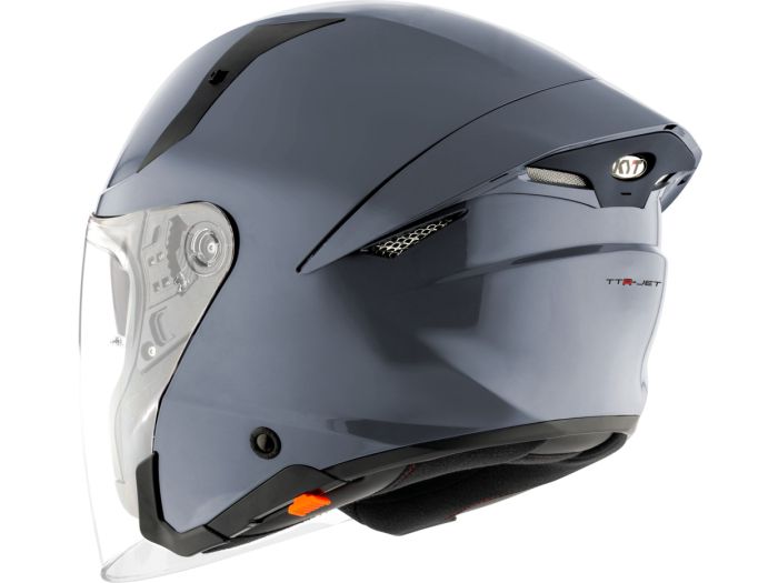 EM MOTO | KYT - TTR-JET Plain GRL Grey