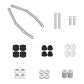 D9267KIT - Givi Specific Fitting Kit for Windscreen Voge SR1 125 (23-26)
