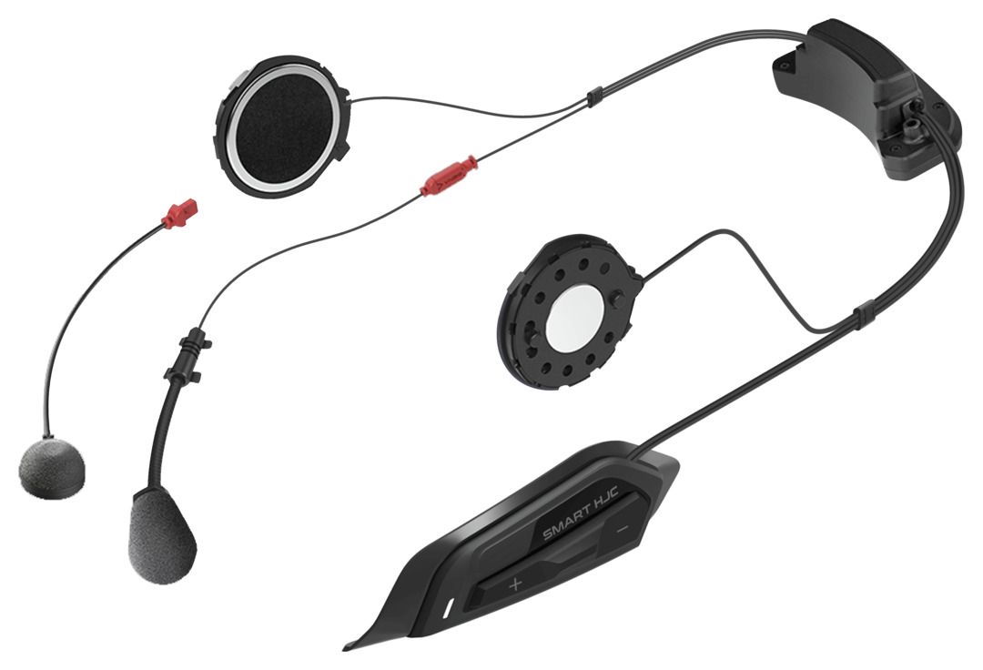 Intercom SMART HJC-21B 4-Way Bluetooth MATTE BLACK