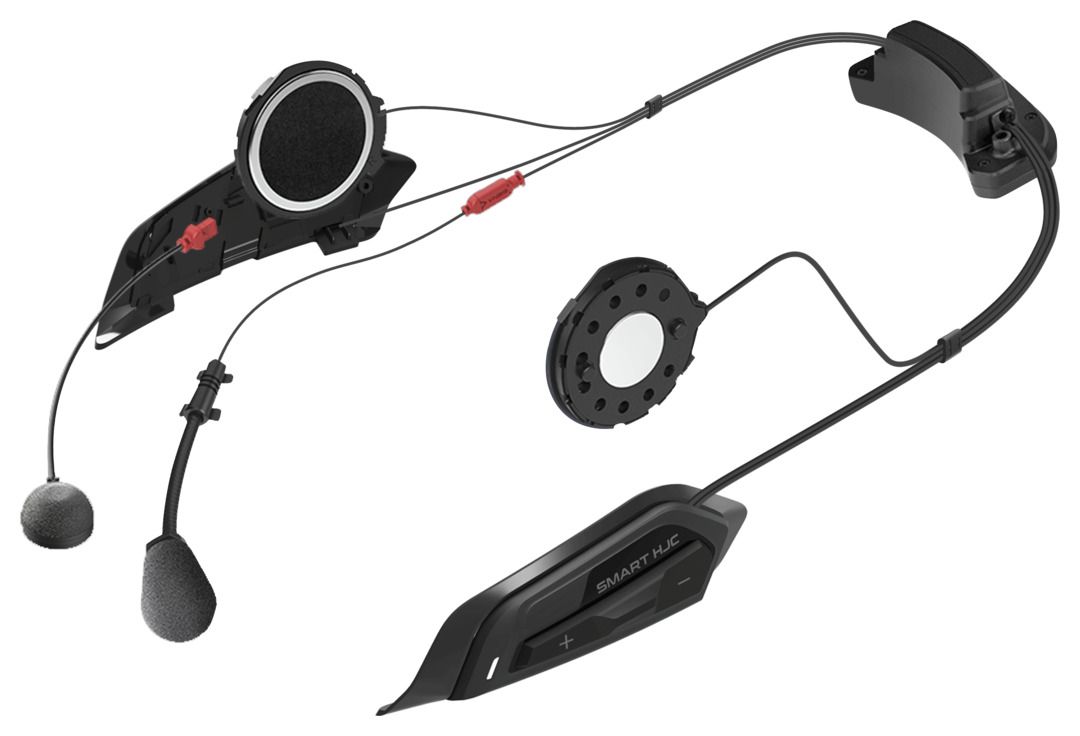 Intercom SMART HJC - 50B MESH + 4-way Bluetooth MATTE BLACK