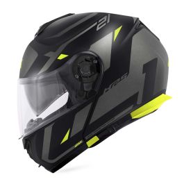 EM MOTO | Givi X.21 EVO NUMBER Matte Black / Titanium / Yellow