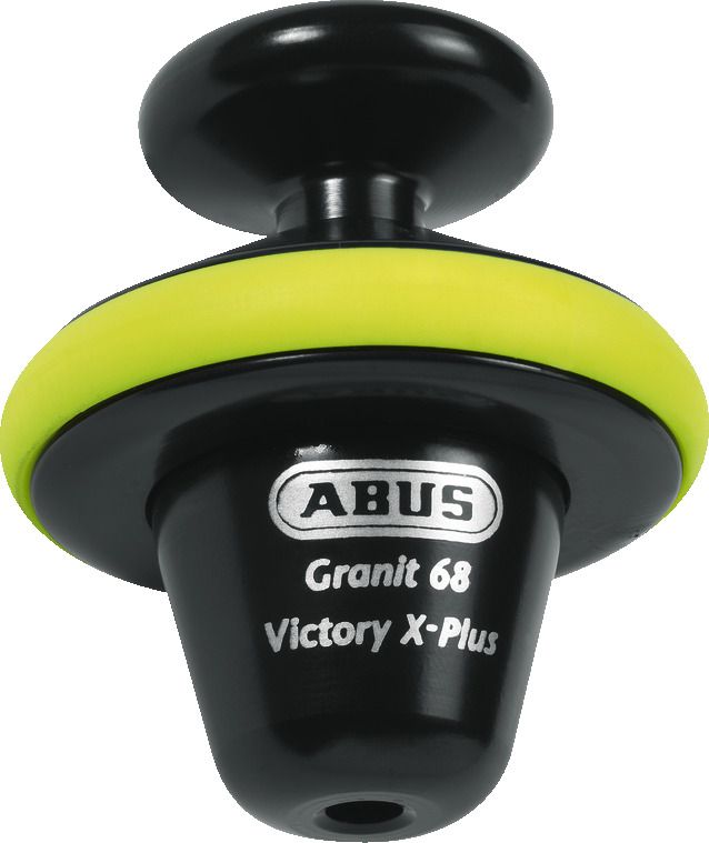Abus GRANIT™ Victory XPlus 68 Disc Lock Black Yellow Complete