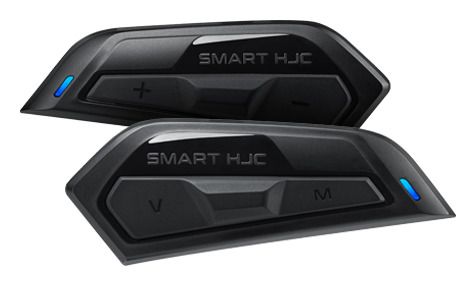 Intercom SMART HJC - 50B MESH + 4-way Bluetooth MATTE BLACK