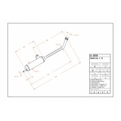 0218 - Full exhaust system LeoVince SITO PIAGGIO CIAO/P/PX