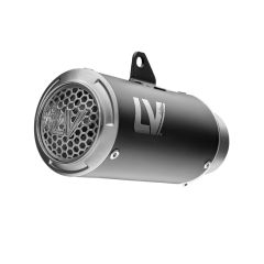 15404SB - Exhaust muffler LeoVince LV CORSA S BLACK KAWASAKI Z 900 (20-24)