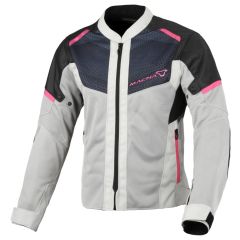 Giacca Moto Donna Macna Orcano 2.0 Grey / Pink