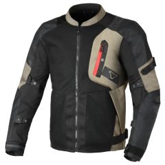Giacca Moto Uomo Macna Raddic Black / Taupe