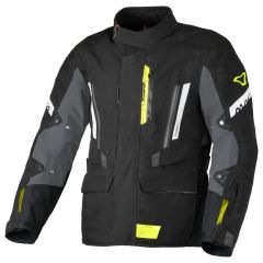 Giacca Moto Uomo Macna Ultimax 2.0 Impermeabile Black / Yellow