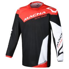 Maglia Motocross Uomo Macna Backyard-1 Black / Red