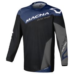 Maglia Motocross Uomo Macna Backyard-1 Black / Blue