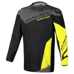 Maglia Motocross Uomo Macna Backyard-1 Black / Yellow
