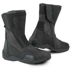 Motorradstiefel Leder Mann Macna Crewser RTX Wasserdicht Black