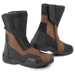 Motorradstiefel Leder Mann Macna Crewser RTX Wasserdicht Brown / Black