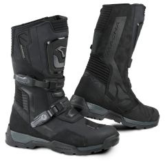 Motorradstiefel Leder Mann Macna Ivarlast HDry Wasserdicht Black