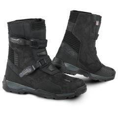 Motorradstiefel Leder Mann Macna Ivarlast Low HDry Wasserdicht Black