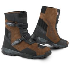 Motorradstiefel Leder Mann Macna Ivarlast Low HDry Wasserdicht Brown / Black