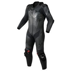Motorradkombi Leder Mann Macna Ignite 1pc Black