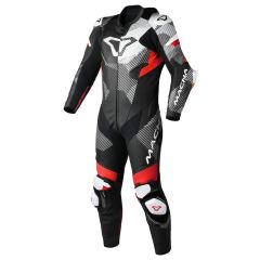 Motorradkombi Leder Mann Macna Ignite 1pc Black / Red