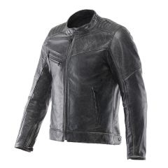 Motorradjacke Leder Mann Dainese Radicale Black