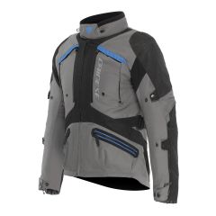 Motorradjacke D-DRY® Mann Dainese GULLFOSS 4 Jahreszeiten Gargoyle/Black/Blue