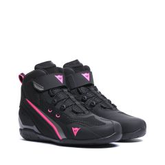 Motorcycle Shoes Woman Dainese Herian Air Black/Fluo Pink