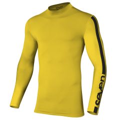 Technical undergarment Motocross Seven Zero Compression Yellow/Black
