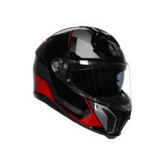 Casco Modulare AGV TOURMODULAR Perception Black/Red