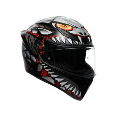 Casco Integral AGV K1 S Lyzard Matt Black/Grey/Red
