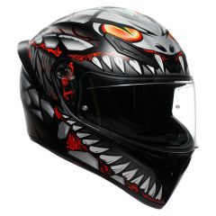 Full-Face Helmet AGV K1 S Lyzard Matt Black/Grey/Red