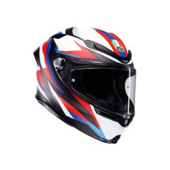 Integralhelm AGV K6 S Timewarp Matt Black/Red/Blue