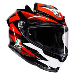 Casco Integral AGV K6 S Braven Black/Red/White