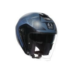 Casque Jet AGV IRIDES Trieste Matt Blue/Grey