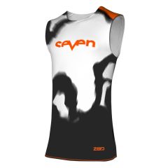 Perforated outer jersey Motocross Seven Zero 27 Parallel Black/White