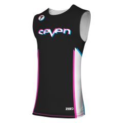 Perforated outer jersey Motocross Seven Zero Alter Black/White