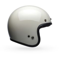 Casque Jet Bell Custom 500 Vintage White