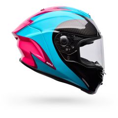 Vollständiger Helm Bell Race Star DLX Flex Fluid Green/Pink