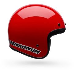 Jet Helmet Bell Magnum Solid Red