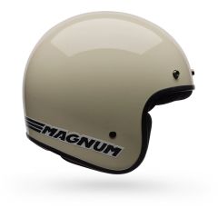 Jet Helmet Bell Magnum Solid Vintage White