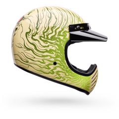 Full Helmet Bell Moto-3 Grime White