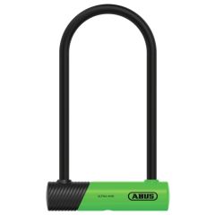 Antivol en U Abus Ultra 410K/170HB230 vert + Support SH