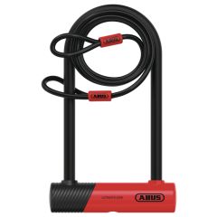 Bügelschloss Abus Ultimate 420K/170HB230 + Halter USH + Cobra™ 10/120