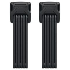 Candado para bicicleta plegable Abus BORDO™ 6000K/90 negro + soporte SH Twinset
