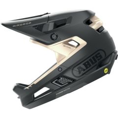 Casco de Ciclismo MTB Abus AirDrop MIPS Black Gold