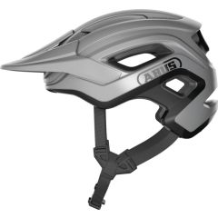Radfahren Helm MTB Abus Cliffhanger Ti Silver