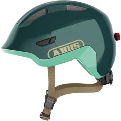 Casco de Ciclismo Kids Abus Smiley 3.0 ACE LED Royal Green