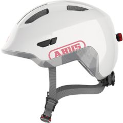Casco de Ciclismo Kids Abus Smiley 3.0 ACE LED Shiny White
