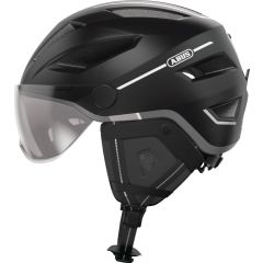 Radfahren Helm Urban Abus Pedelec 2.0 ACE Velvet Black