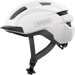Radfahren Helm Urban Abus PURL-Y Shiny White