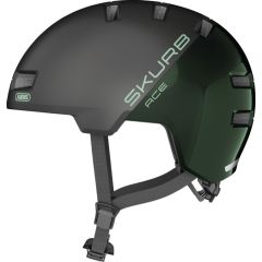 Radfahren Helm Urban Abus Skurb ACE Moss Green